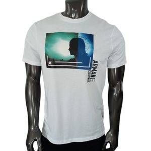 - Armani Exchange Crew Neck Tee with Lady in the